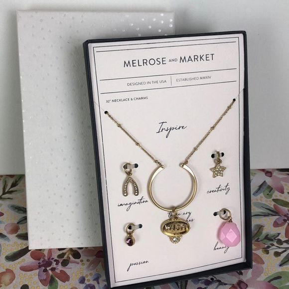 Melrose & Market Charm Necklace - Picture 1 of 6